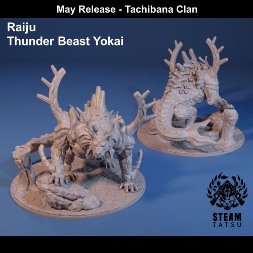 Raiju -Thunder Beast Yokai