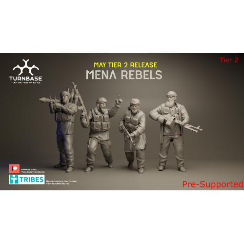 Turnbase Miniatures: Wargames- Mena Rebels