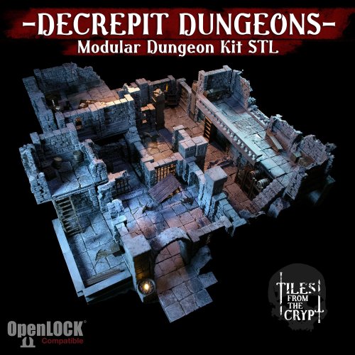 Decrepit Dungeons - Tiles From The Crypt