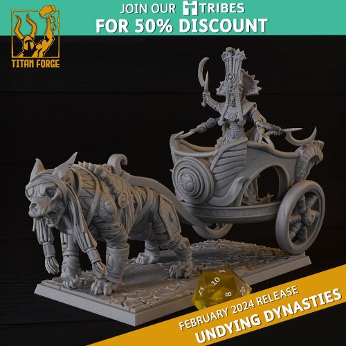 Undying Dynasties Hero On Chariot