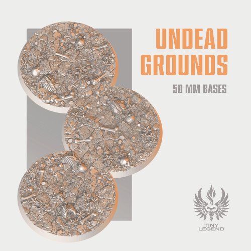 Undead grounds bases 50 mm Topper