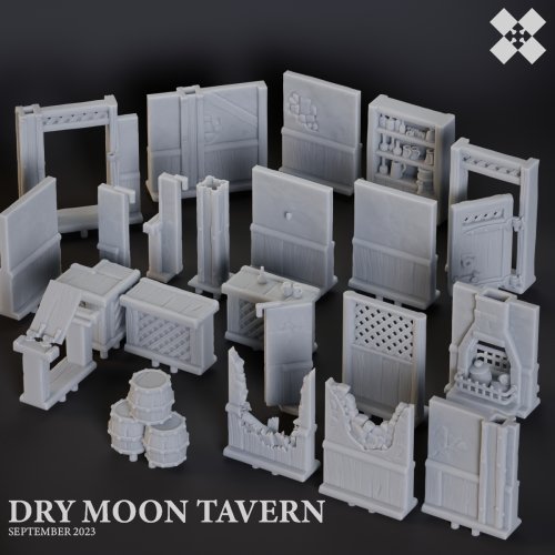 Dry Moon Tavern Walls