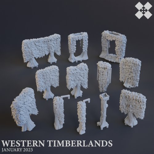 Western Timberlands Walls