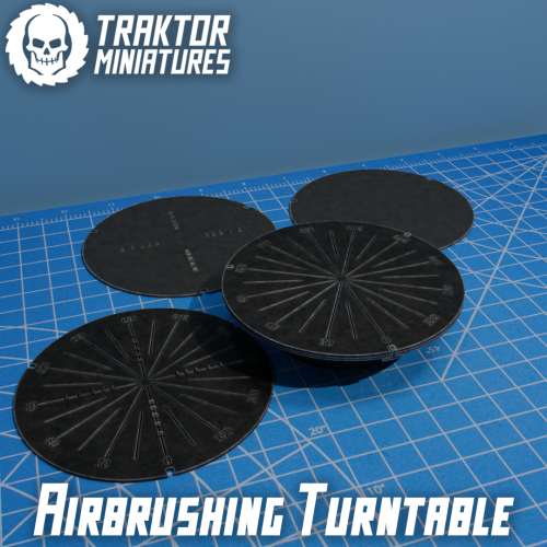 Airbrushing Turntable