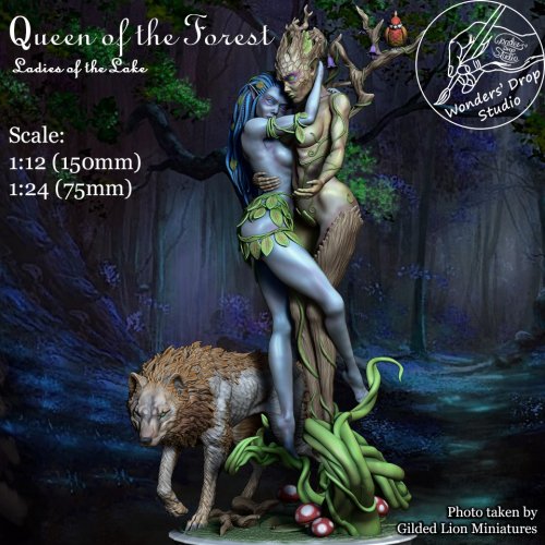 Queen Of The Forest (1:12 &1:24 Scales) Ladies Of The Lake