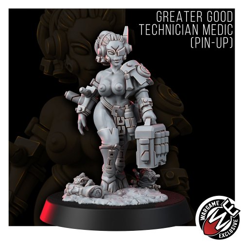 Greater Good Technician Medic (Pin-Up)