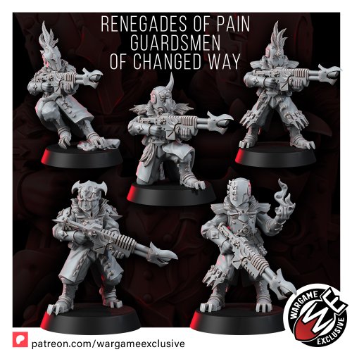 Renegades Of Pain Guardsman Of Changed Way