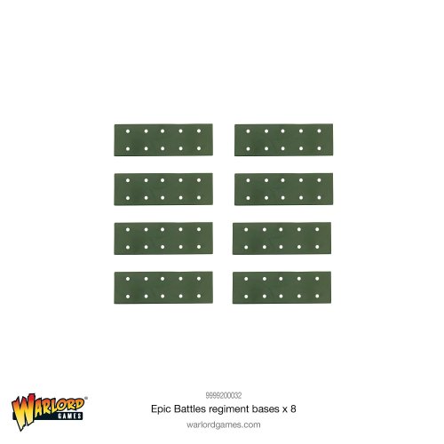 Epic Battles Regiment Bases (x8)