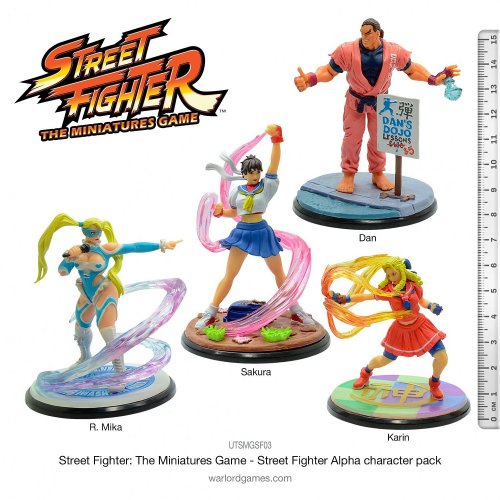 Street Fighter: The Miniatures Game - Street Fighter Alpha character pack