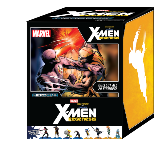 Marvel HeroClix: Wolverine vs. Cyclops: X-Men Regenesis Storyline Organized Play Countertop Display