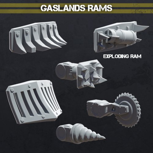 Gaslands Rams Pack