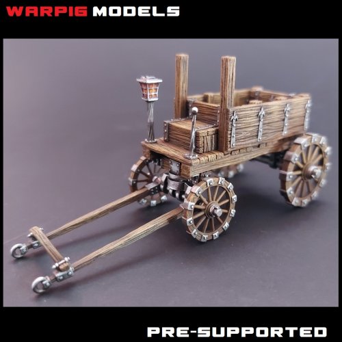 Wagon For Medieval Fantasy Wargaming /32mm