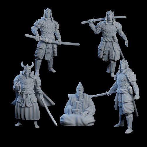 Daimyo And His Bodyguards - Bushido - Way Of The Warrior Vol. 2 Kickstarter