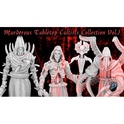 Murderous Tabletop Cultists Collection Vol.i