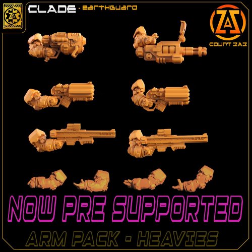 Clade - Arm Pack - Heavy Weapons