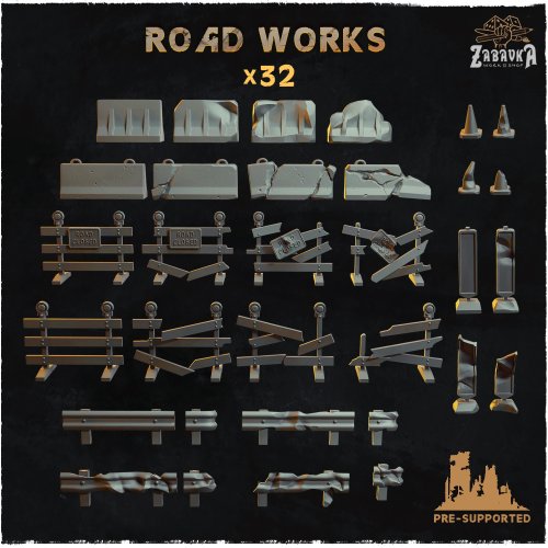 Road Works - Basing Bits 2.0