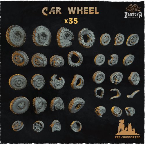 Car Wheel - Basing Bits 2.0